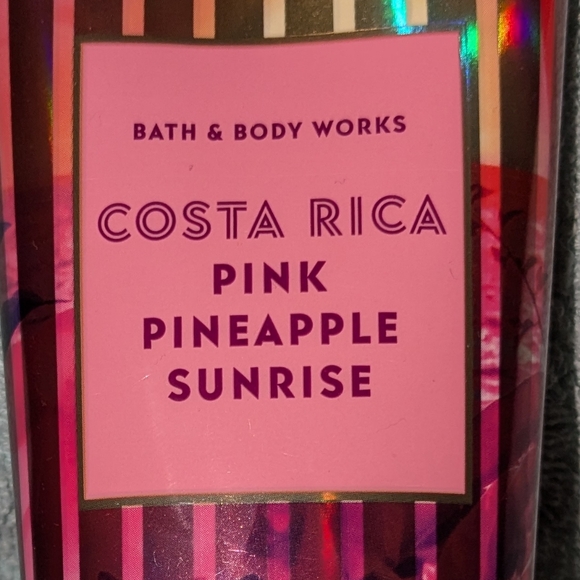 Bath and Body Works Costs Rica Pink Pineapple Sunrise Body Cream - Picture 2 of 3